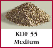 Média kdf 55 filtre à chlore et à métaux lourd
